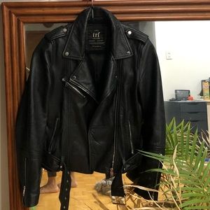 Zara leather jacket